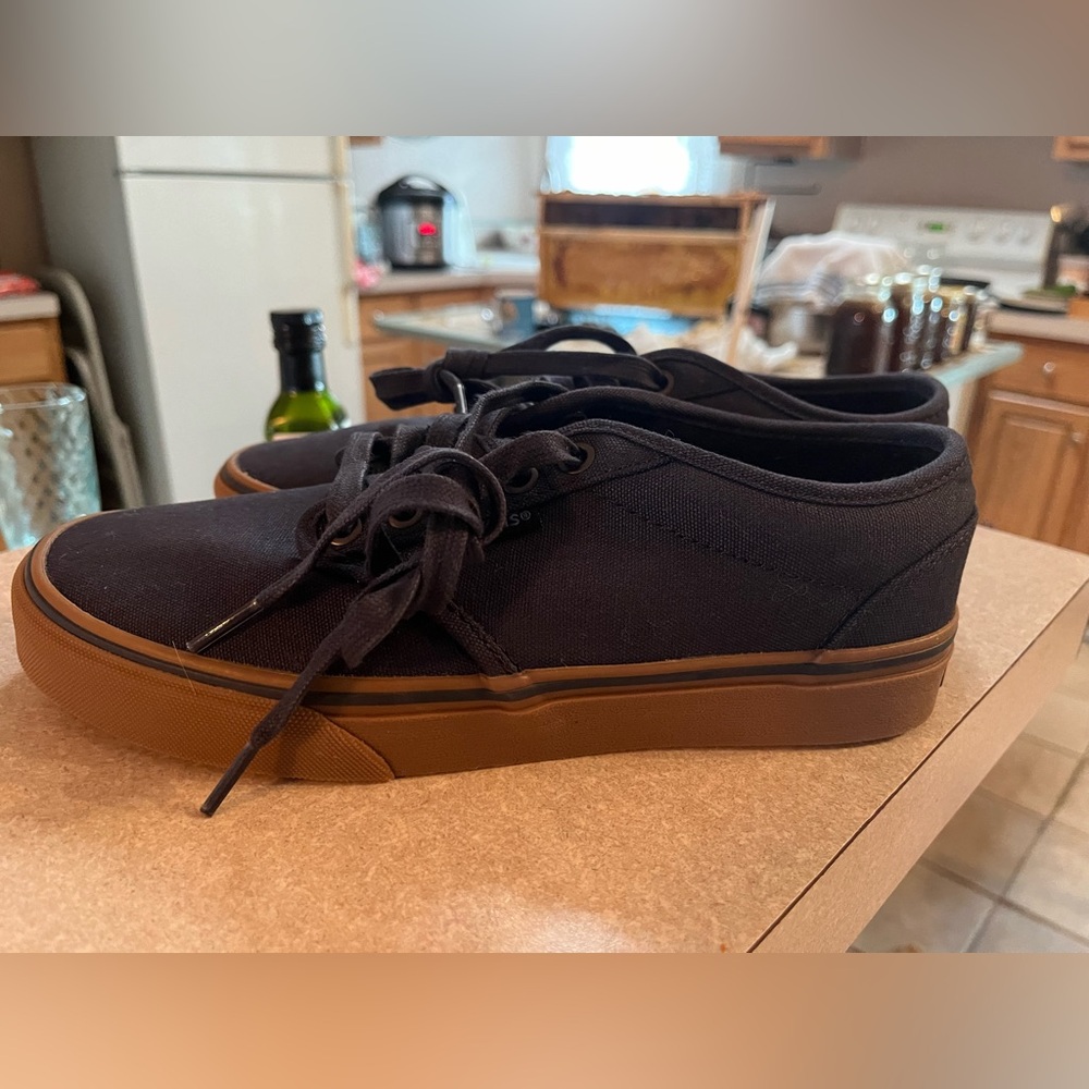 Vans off-the-wall unisex navy blue sneakers men’s size 7